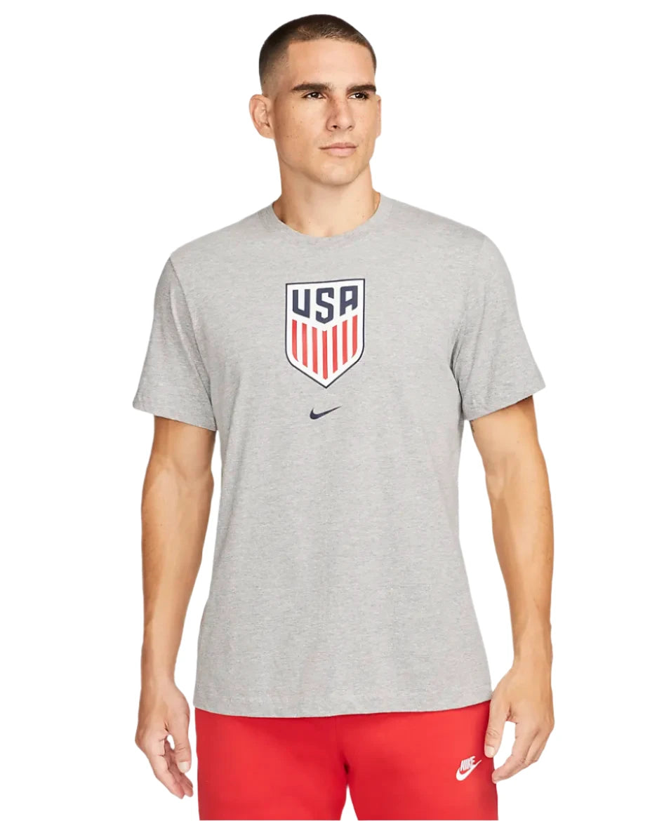 Seasonal Clearance Nike Tee U.S. Men's Soccer T-Shirt-White