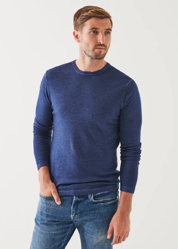 Limited Stock Riviera Vintage Wash Extra-Fine Merino Sweater - Patrick Assaraf