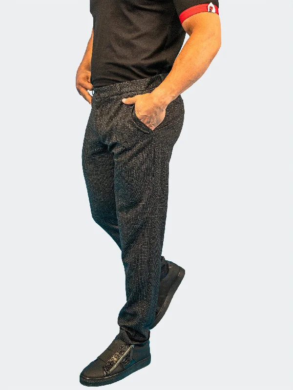 Overstock Sale 4-Way Stretch Pants Squared Black