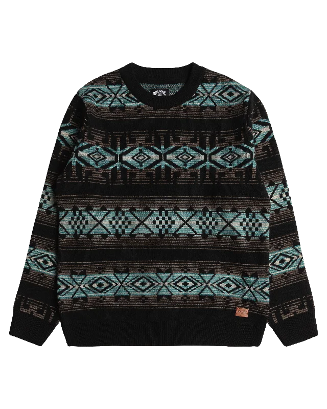 Stock Clearance Ranchero Sweatshirt in Black
