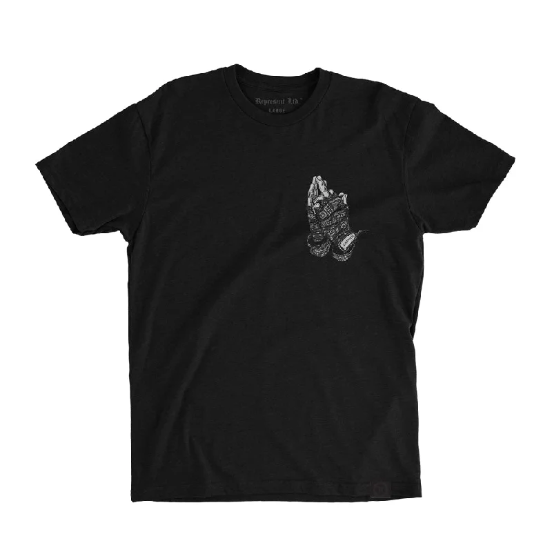 Pray For My Enemies Signature Tee [BLACK X GRAY] LIMITED EDITION