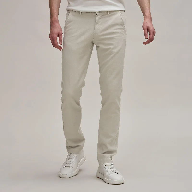 Bone Chino Gaberdine Stretch Slim Fit Pants - Mason's