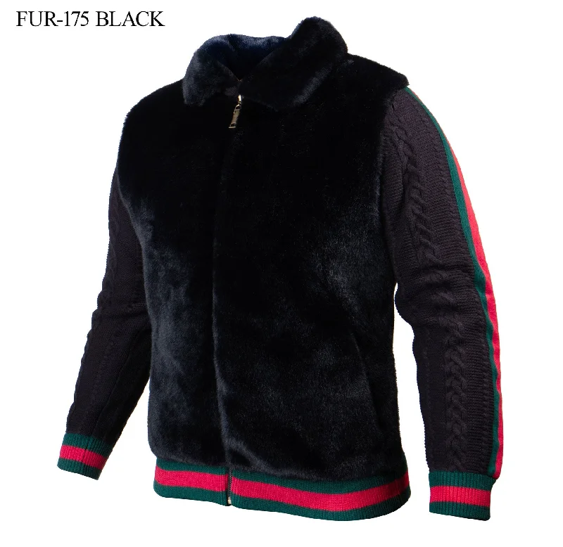 Instant Savings FR-175 I PRESTIGE FUR SHIRT I BLACK