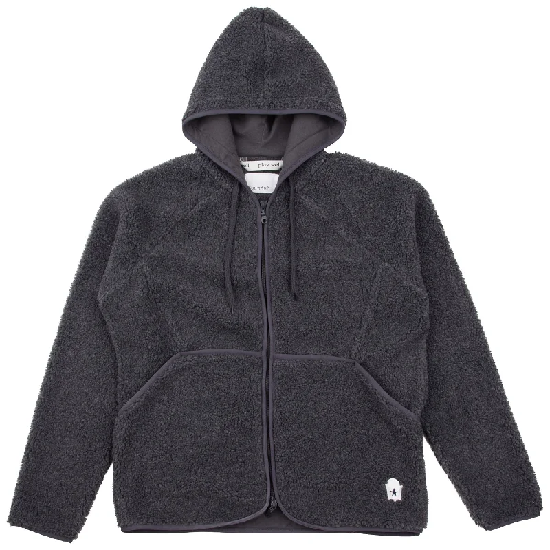Weekend Deal Hooded Himalayas Jacket Charcoal - 2024