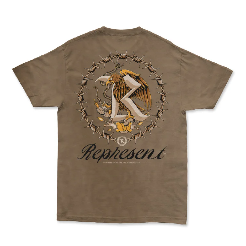 Si Somos Heavyweight Tee [FADED BROWN] SHADES OF BROWN COLLECTION