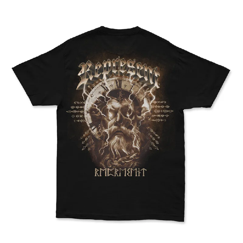 Weekend Deals That Spark Time Waits For None Heavyweight Tee [BLACK] STONE COLLECTION