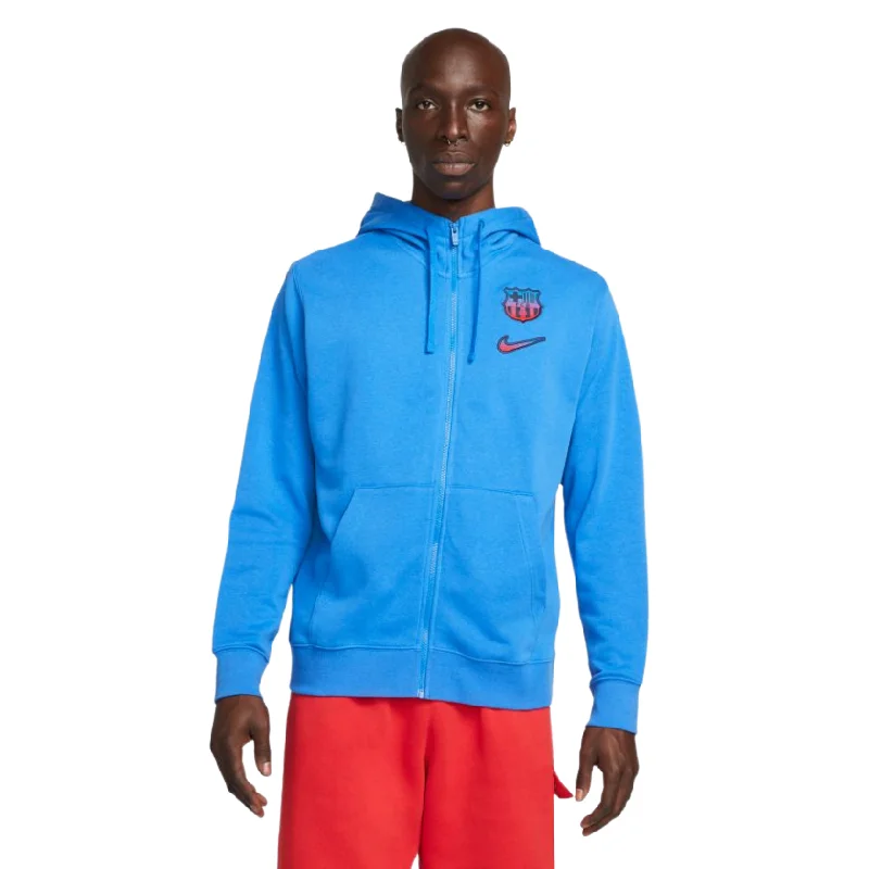 Weekend Savings Extravaganza Nike FC Barcelona Men's French Terry Full-Zip Hoodie