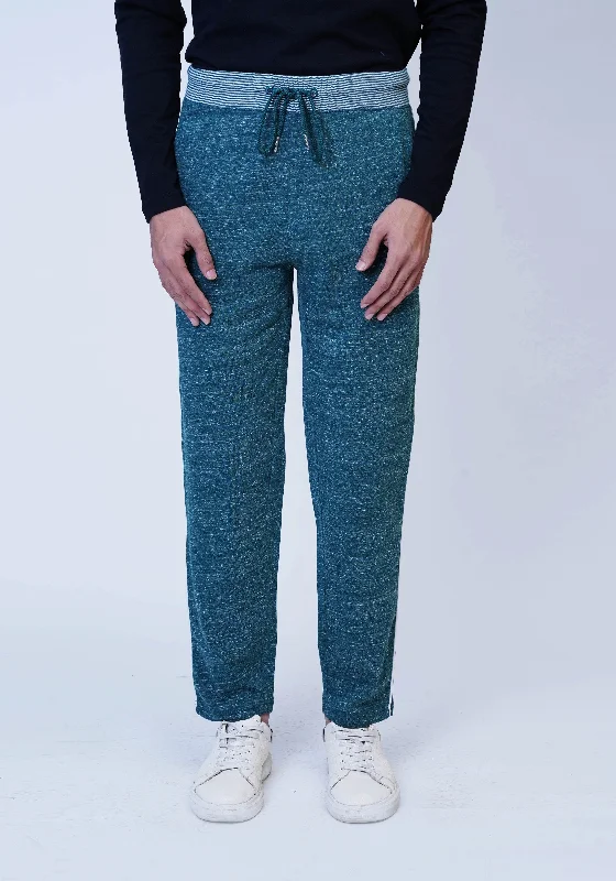 Discount Mania Teal Basic Trousers