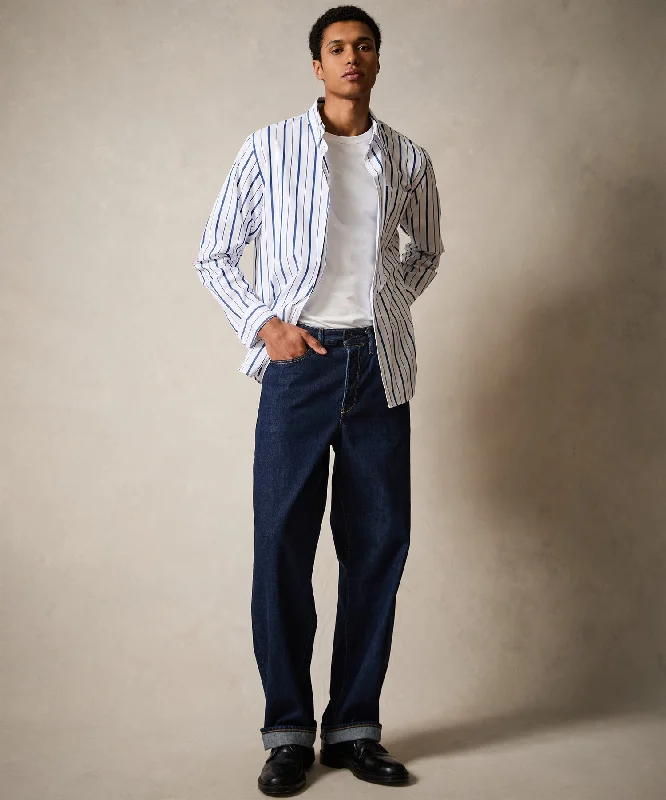 Overstock Relaxed Selvedge Jean in Indigo Rinse
