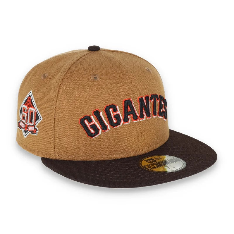 Big Deal New Era San Francisco Giants "Gigantes" 60th Anniversary Side Patch 59IFTY Fitted hat- Bronze