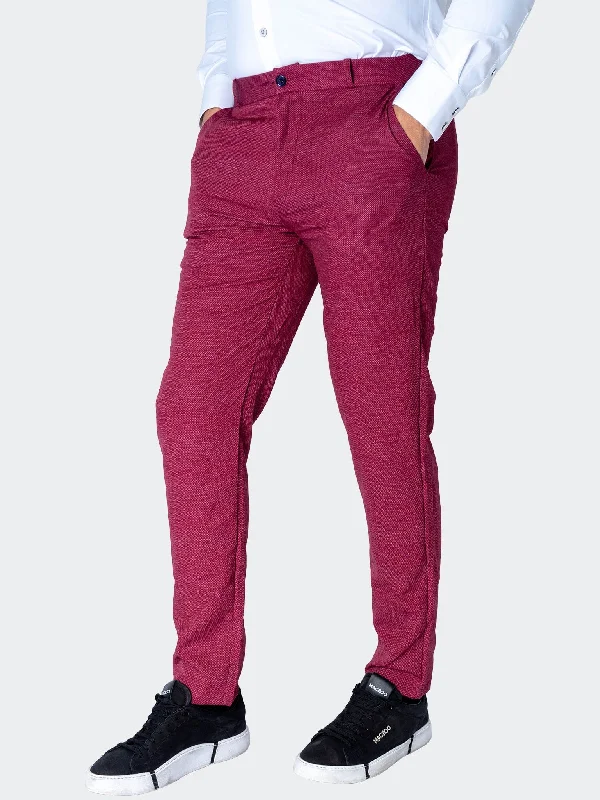 Exclusive Weekend Offers Inside Pants AllDayBurgundy Red