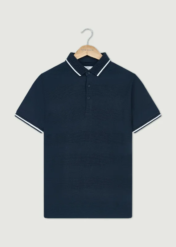 New Deal Bantry Polo Shirt - Dark Navy