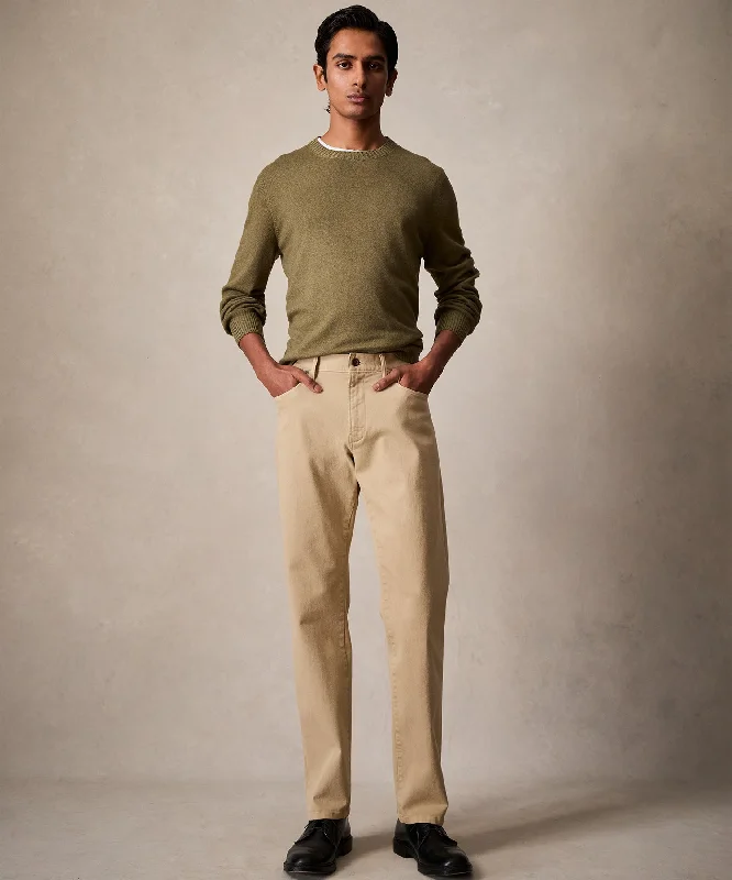 Weekend Deals That Impress Slim Fit 5-Pocket Chino in Casual Khaki
