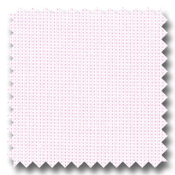 Markdown Sale Light Pink Nailhead Solid - Custom Dress Shirt