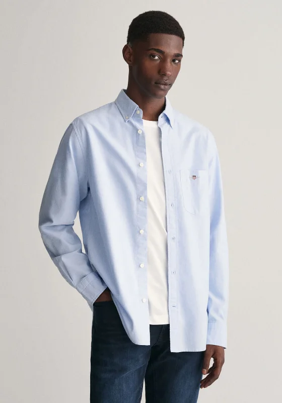 Closeout Sale Gant Regular Fit Oxford Shirt, Light Blue