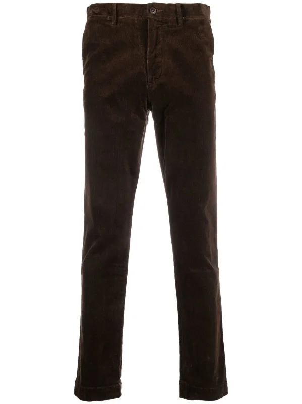 Straight-Leg Corduroy Trousers