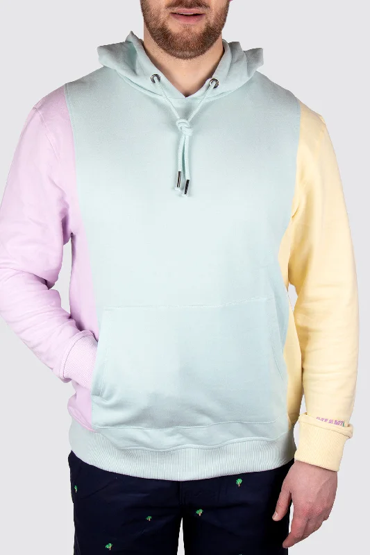 Shop the Weekend Away Colours & Sons Hoodie Colourblock