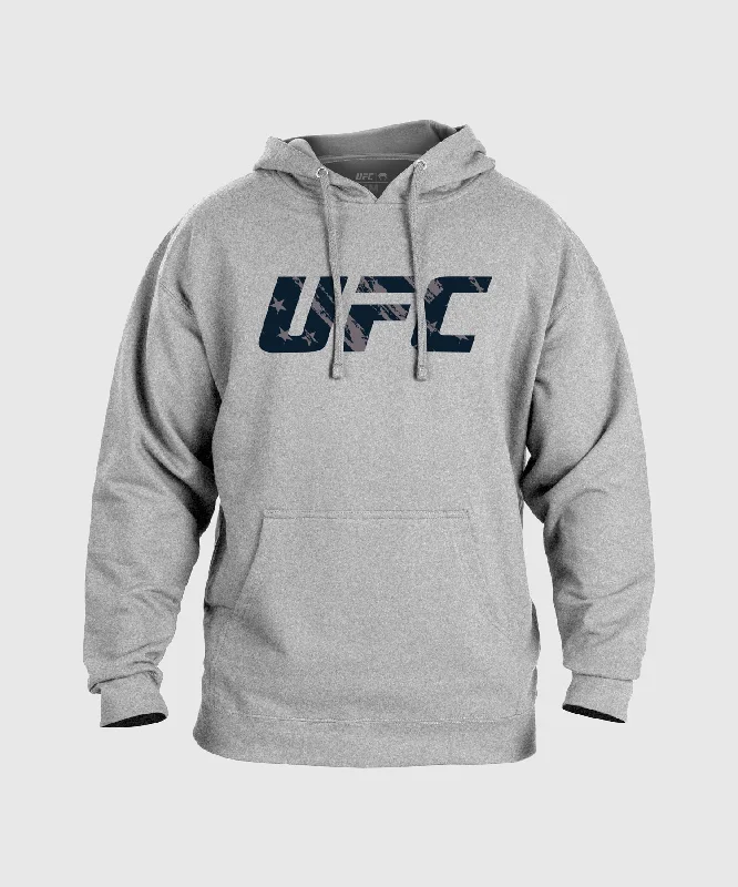 UFC Unrivaled by Venum Justin Gaethje Unisex Hoodie - Grey