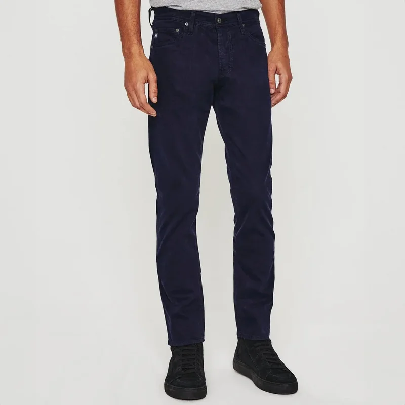 Price Rollback Rich Navy Modern Slim Tellis Sueded Pants