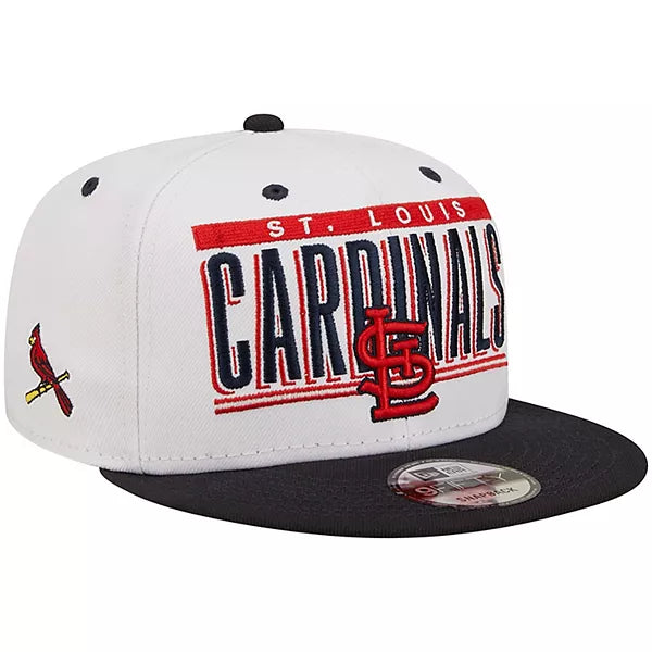 Weekend Bargains to Love New Era ST Louis Cardinals Retro Title 9FIFTY Snapback Hat - White/Navy Weekend Bargains to Love New Era ST Louis Cardinals Retro Title 9FIFTY Snapback Hat - White/Navy