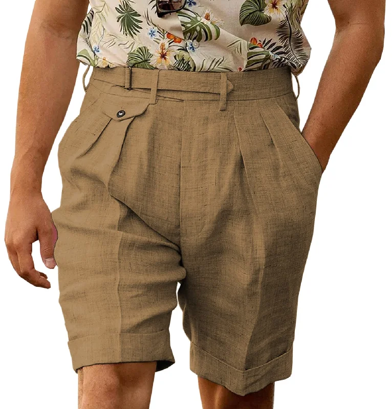 Super Sale Summer Casual Cotton Linen Men's Shorts