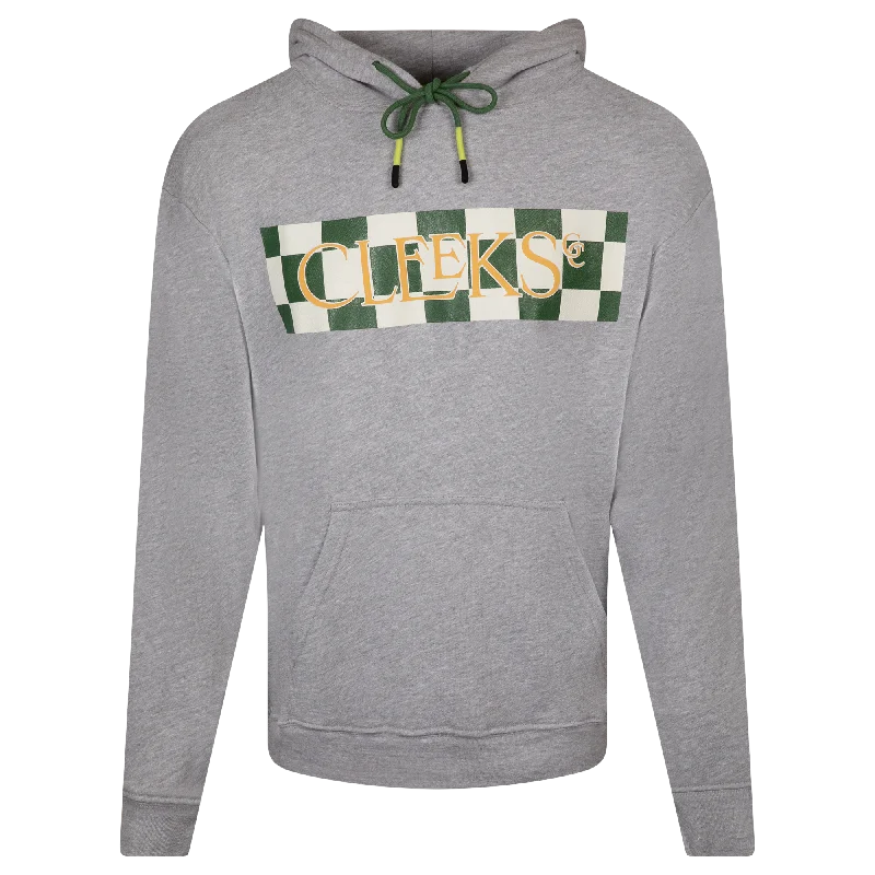 Cleeks GC | Men's Checkered Graphic Hoodie