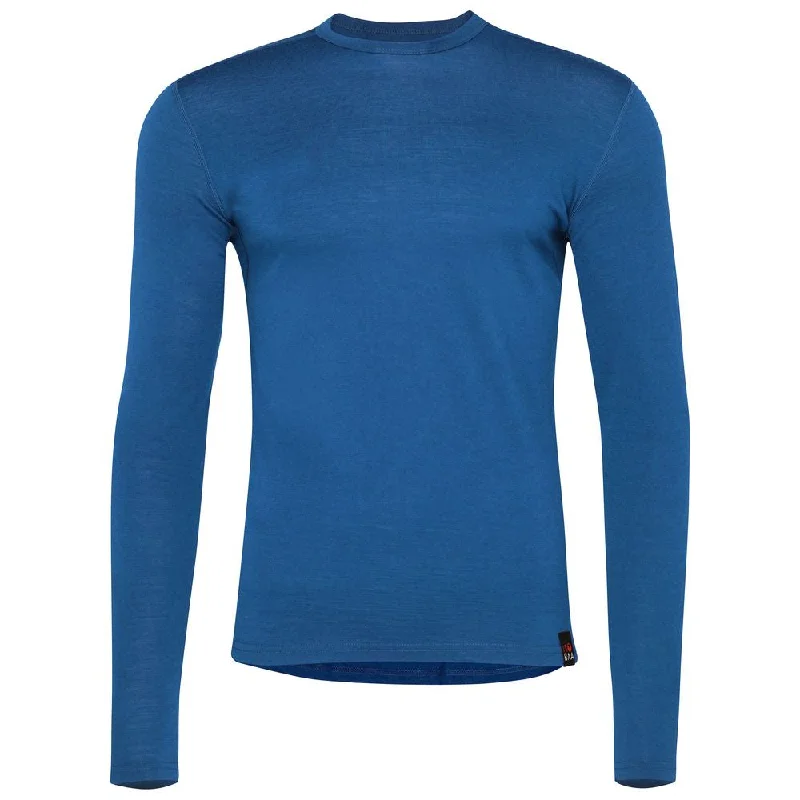 Bonus Savings Mens Merino 180 Long Sleeve Crew (Blue)
