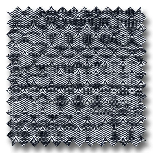 Value Pack Black and White V Design Broadcloth - Custom Dress Shirt