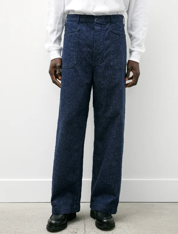 Weekend Discounts to Celebrate US Side Seamless Denim Pants One Wash
