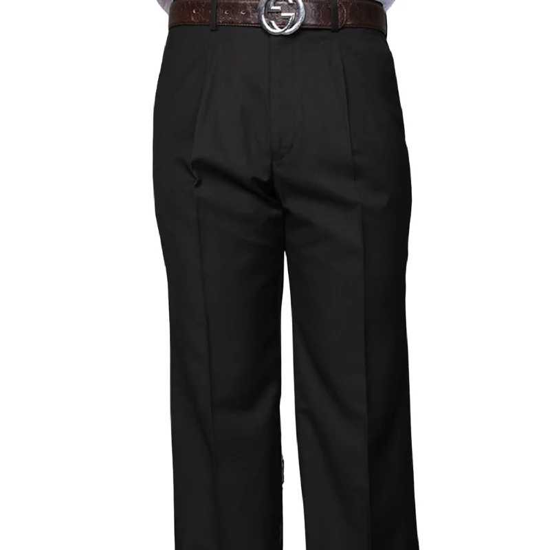 Low Cost Dubhe Collection: Black Pleated Wool Pants