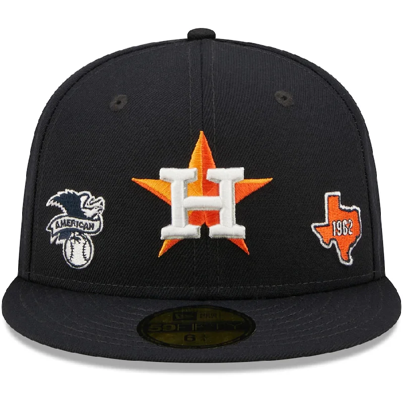 Get It Before It’s Gone New Era Houston Astros Identity 59FIFTY Fitted Hat - Navy