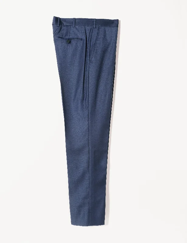 BKT50 Tailored Trouser in Super 120s Twill - Bright Navy