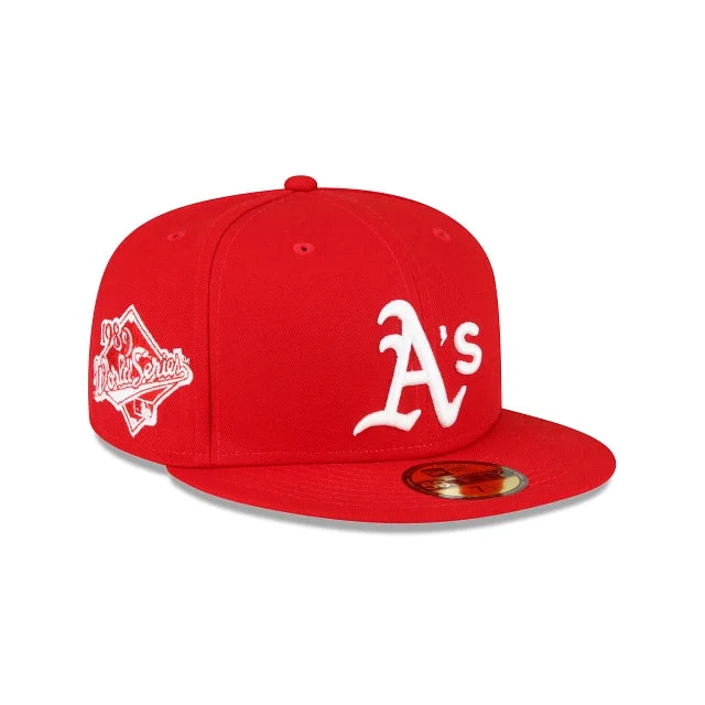 Weekend Discounts to Relish NEW ERA OAKLAND ATHLETICS 1989 WORLD SERIES SIDE PATCH 59FIFTY FITTED-SCARLET Weekend Discounts to Relish NEW ERA OAKLAND ATHLETICS 1989 WORLD SERIES SIDE PATCH 59FIFTY FITTED-SCARLET