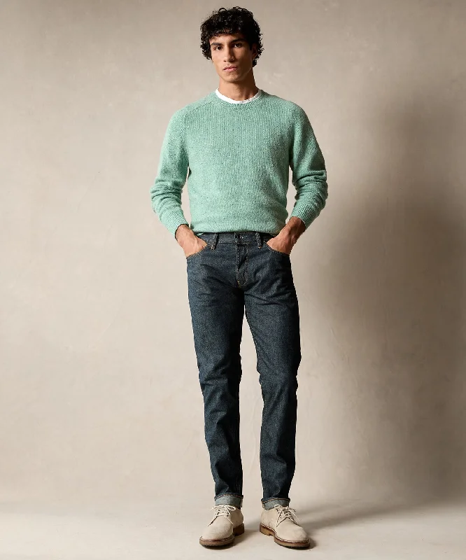 Weekend Bargains to Snag Slim Lightweight Japanese Selvedge Jean in Indigo