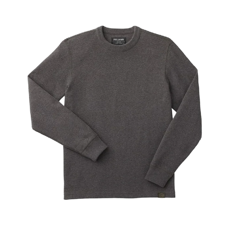 Filson - Waffle Knit Thermal Crew - Charcoal