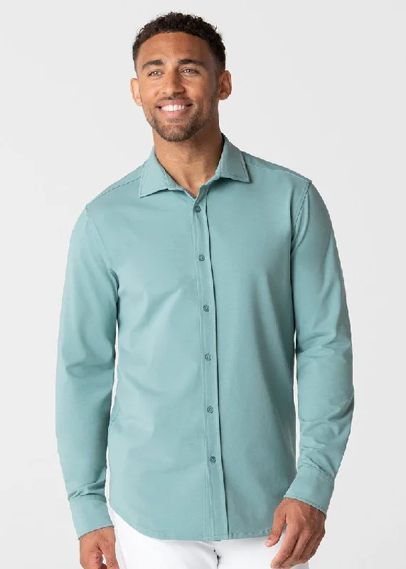 Price Smash Polished Shirt | Light Green