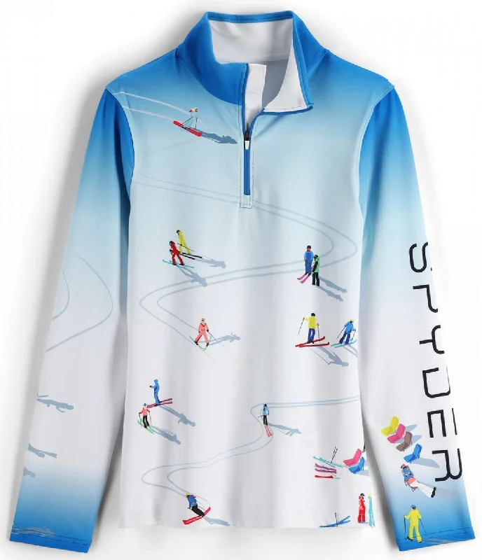 Deep Discounts Spyder Ladies Birds Eye 1/4 Zip Top 2023