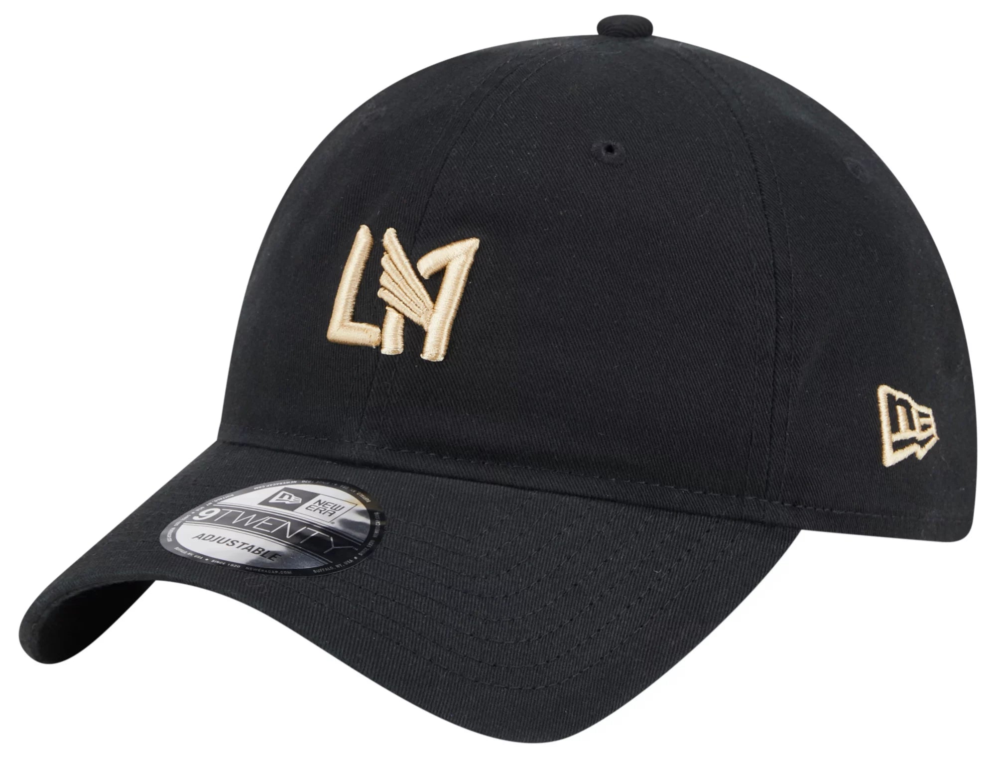 Reduced Rates New Era Los Angeles F.C Core Classic 2.0  9Twenty Adjustable Hat-Black