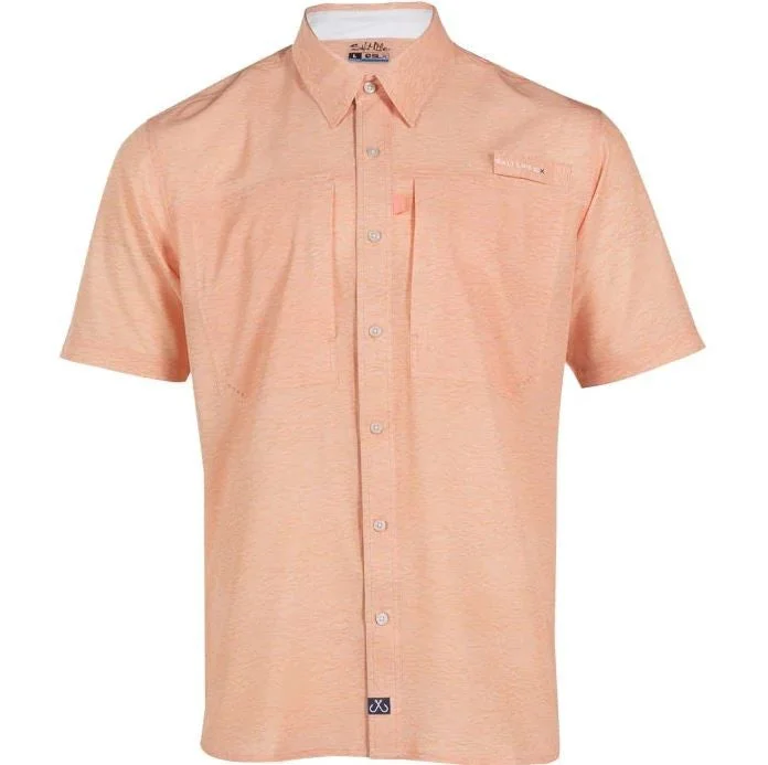 Sale Alert Salt Life Short Sleeve Men's Woven Shirts