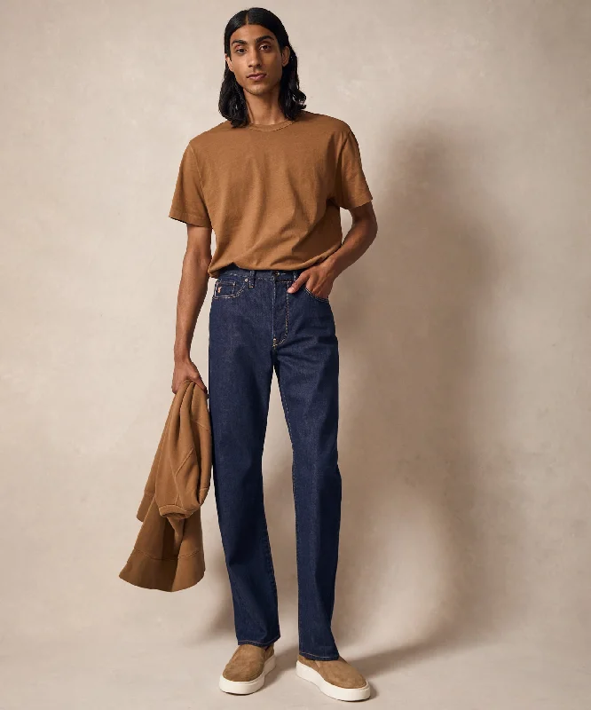 Weekend Savings Extravaganza Vintage Straight Selvedge Jean in Indigo Rinse Wash