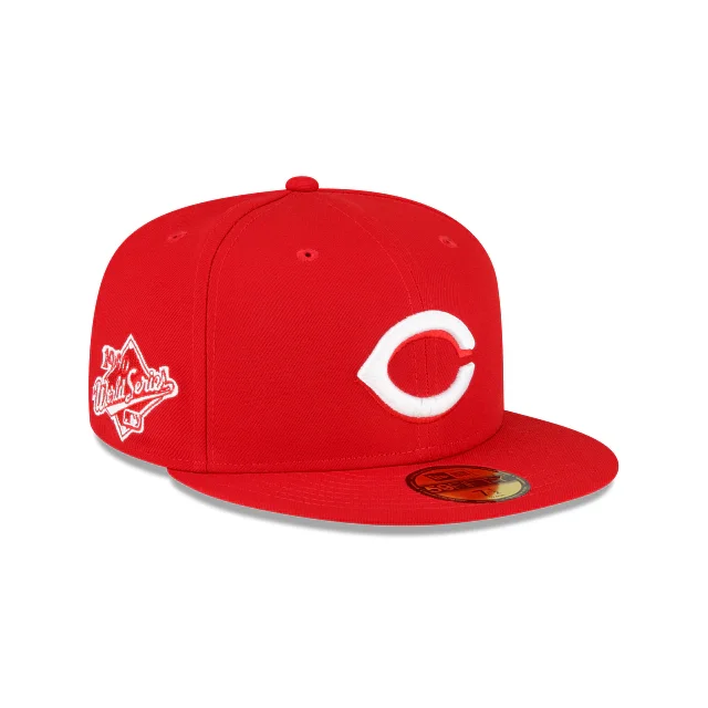 Weekend Discounts to Celebrate NEW ERA CINCINNATI REDS 1990 WORLD SERIES SIDE PATCH 59FIFTY FITTED HAT-SCARLET Weekend Discounts to Celebrate NEW ERA CINCINNATI REDS 1990 WORLD SERIES SIDE PATCH 59FIFTY FITTED HAT-SCARLET
