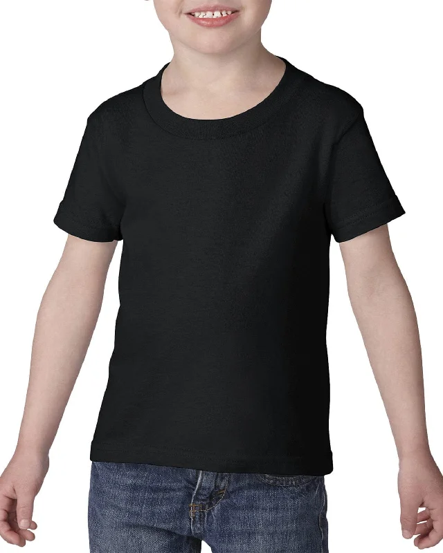 Gildan Lightweight Cotton Toddler T-Shirt | Black