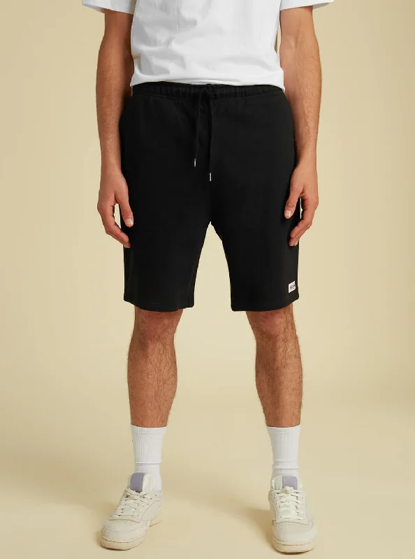 Can't Be Beat GUESS Originals Black Relaxed Fit Kit Shorts