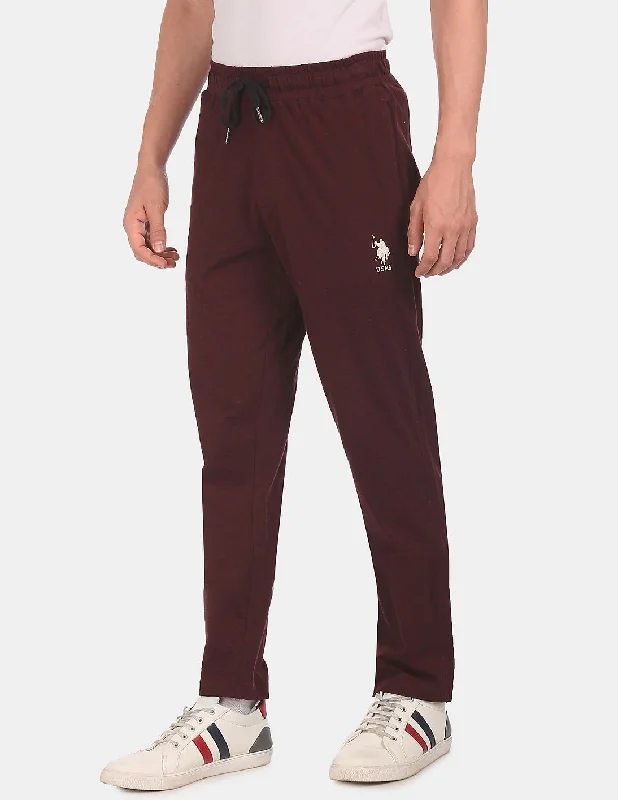 Amazing Value US Polo Cotton Maroon Track Pants Lower Bottom for Men