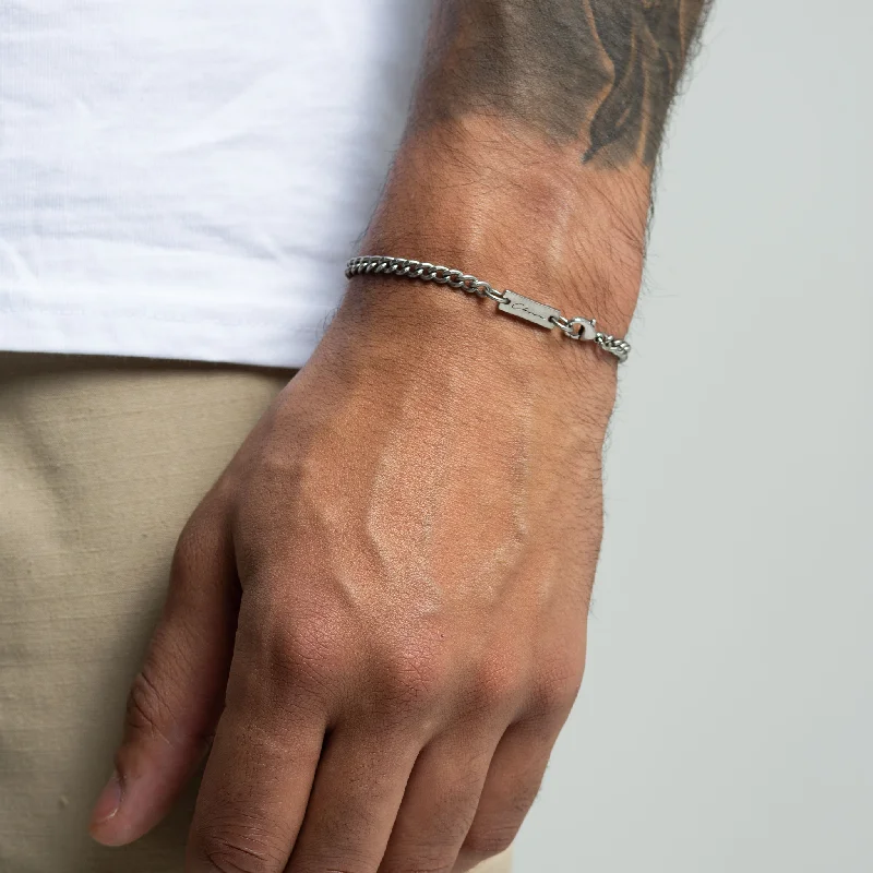 Exclusive Weekend Offers Inside Cuban Bracelet | Silver
