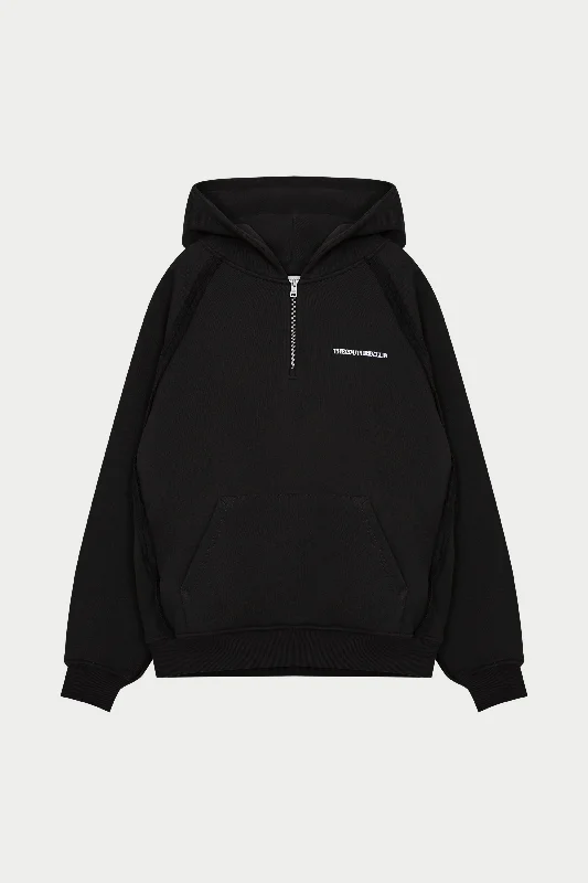 Unbeatable Prices RAW SEAM HOODIE - BLACK