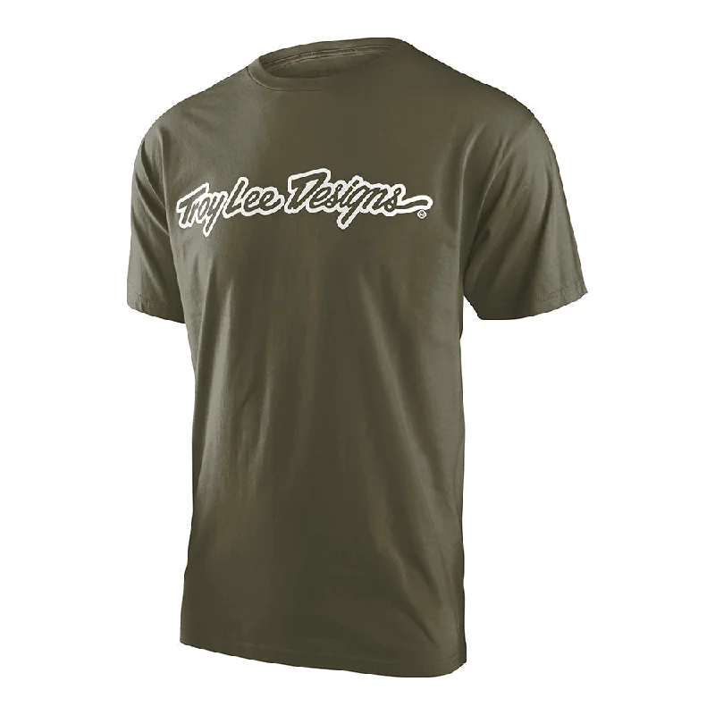 Today’s Deal Short Sleeve Tee Signature Military Green