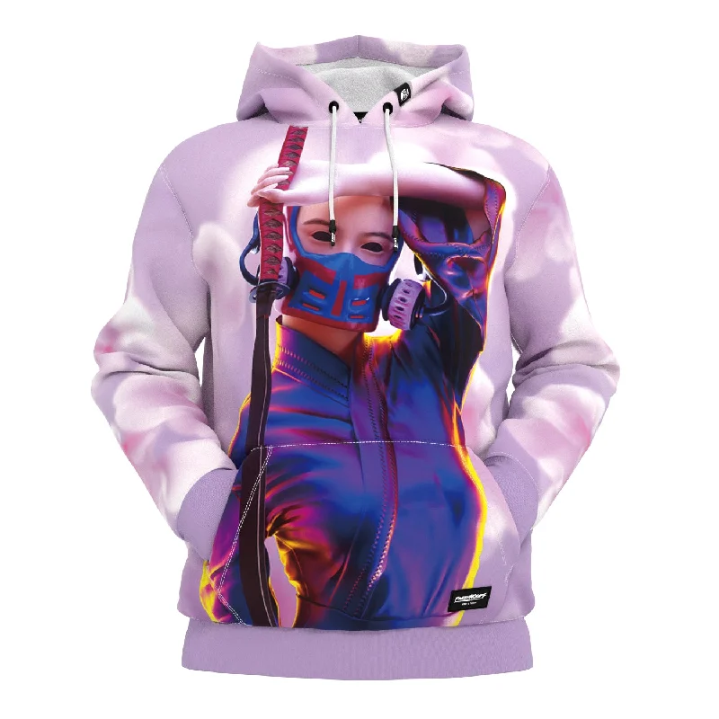 Cyber Warrior Blossom Hoodie