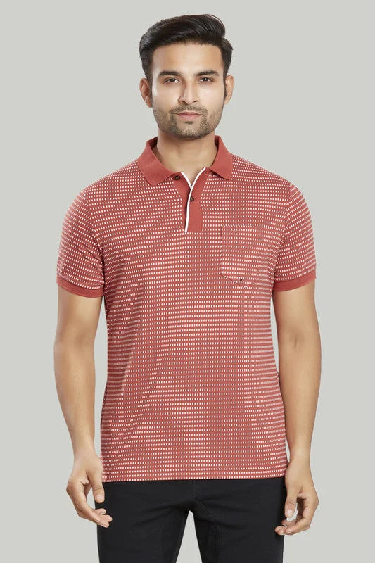 Weekend Discounts to Enjoy Jacquard Texture Polo