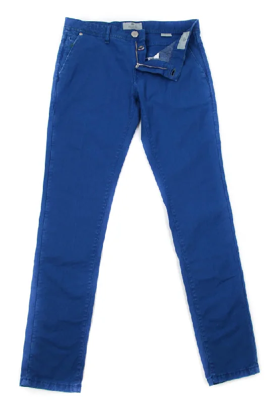 Major Savings Luigi Borrelli Blue Pants - 34 US / 50 EU
